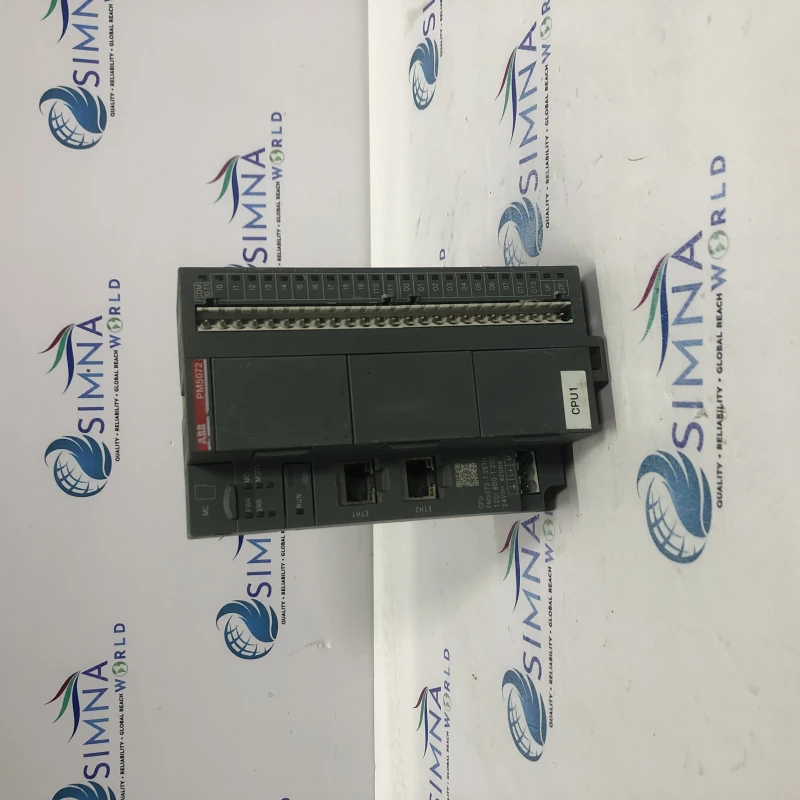 ABB PM5072-T-2ETH AC500 PLC CPU.