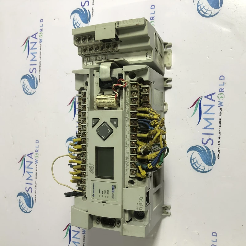 Allen-Bradley MicroLogix 1500 PLC Controller with Expansion I/O Module (LCD Interface)