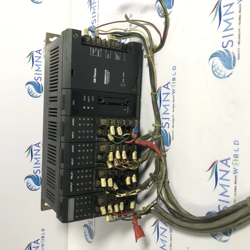 GE Fanuc Series One PLC System with CPU, Input &amp; Relay Output Modules