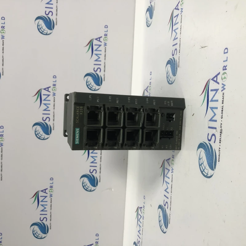 Siemens SCALANCE X208 Managed Industrial Ethernet Switch 6GK5208-0BA10-2AA3